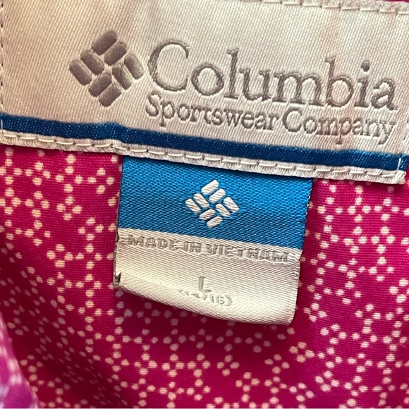 Girls Columbia Pink Hooded Winter Coat L(14/16) - Picture 5 of 6